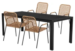 Sunlife® Sæsonafslutning|Haveborde|Havebord Havanna 205 x 90 cm i aluminium og nonwood -