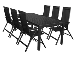 Sunlife® Sæsonafslutning|Haveborde|Havebord Havanna 205 x 90 cm i aluminium og nonwood -