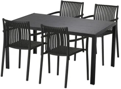Sunlife® Sæsonafslutning|Haveborde|Havebord Havanna 150 x 90 cm i aluminium og nonwood -