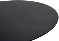 Envy Haveborde|Havebord Slate Ø110 cm - Sort/skiferlook