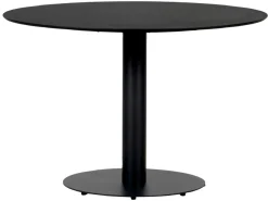 Envy Haveborde|Havebord Slate Ø110 cm - Sort/skiferlook