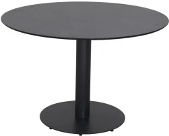 Envy Haveborde|Havebord Slate Ø110 cm - Sort/skiferlook