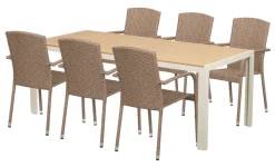 Sunlife® Sæsonafslutning|Haveborde|Havebord Vermont 205 x 90 cm -
