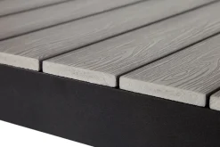 Outfit Haveborde|Havebord 205/275 x 100 cm alu/nonwood - Sort/grey oak