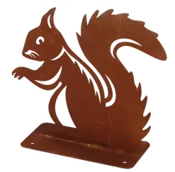 Gardenlife Land Lys & Havedekorationer|Havefigur egern H20,1 cm Rust