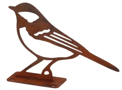 Gardenlife Land Lys & Havedekorationer|Havefigur musvit H10 cm Rust