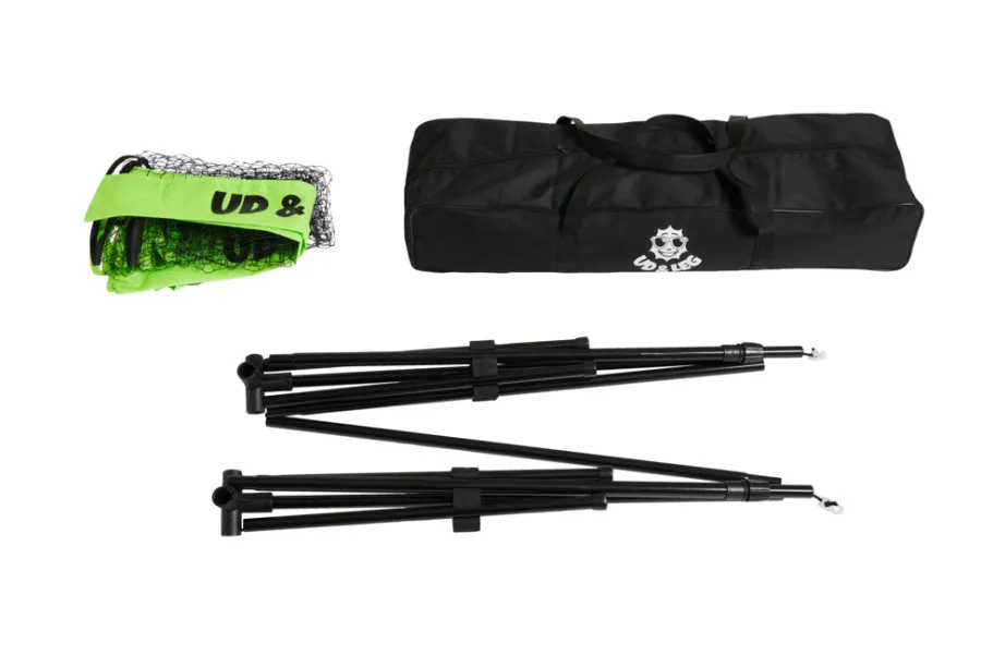 Ud & Leg® Sæsonafslutning|Spil & Underholdning|Havespil 2-i-1 volleyball/badminton