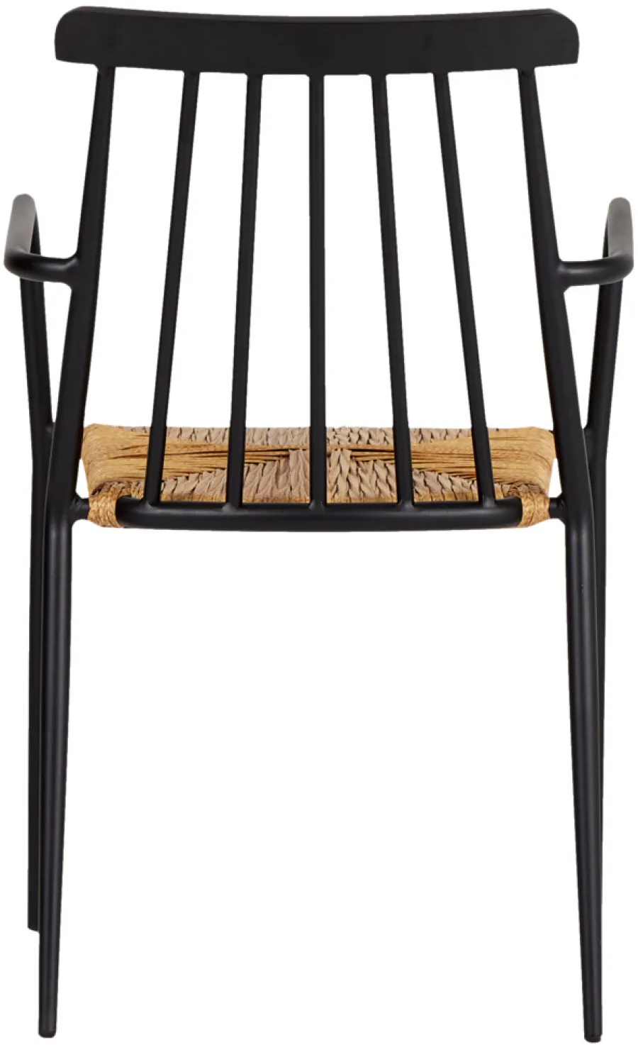 Envy Havestole|Havestol stabelbar alu/rattan sort - Sort/nature