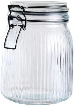 DAY Henkognings- & Sylteglas|Henkogningsglas riflet 0,9 liter -