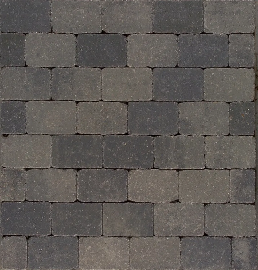 Betongruppen RBR Havefliser & Belægningssten|Herregårdssten gråmix 14 x 21 x 5 cm