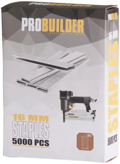 Probuilder Øvrigt Tilbehør|Hæfteklamme 16 mm nr. 90 5000 stk. -