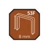 Probuilder Hæftepistoler|Hæfteklammer 8 mm nr. 53F 2000 stk. -