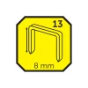 Probuilder Hæftepistoler|Hæfteklammer 8 mm nr. 13 1000 stk. -