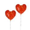 Pynt & Festudstyr|Hjerteballon 40 Micro-LED 2-pk.