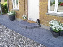 Betongruppen RBR Havefliser & Belægningssten|Hjertingsten koks 14 x 21 x 5 cm