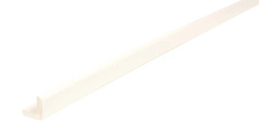 Hornbaek Lister|Hjørneliste plast hvid - 31 x 31 x 3000 mm