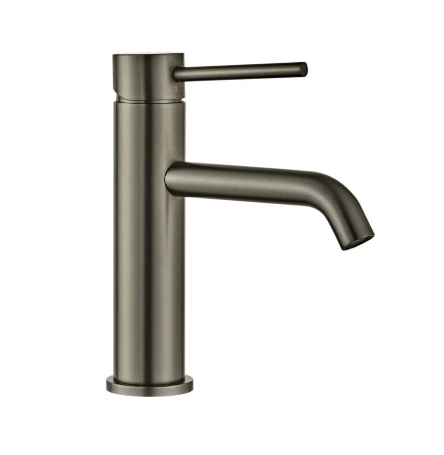 Håndvaskarmatur|Håndvaskarmatur Slim vinkel gunmetal