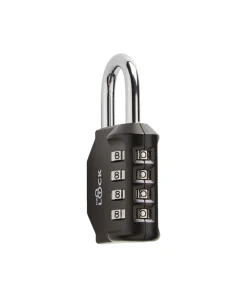 The lock Hængelåse|Hængelås m/kode 42 mm zink Sort