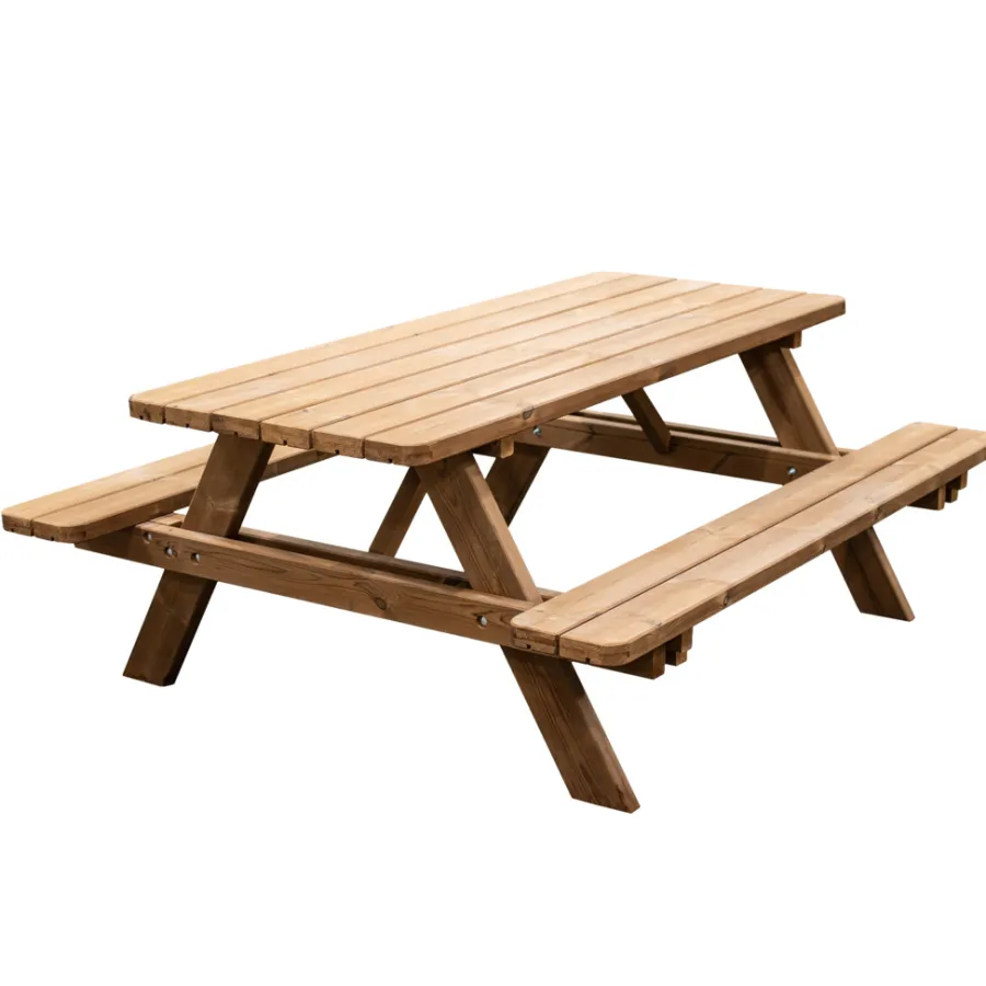 HORTUS Bord/Bænkesæt|bord-/bænkesæt Thermo fyrre 177 x 158 cm Træ