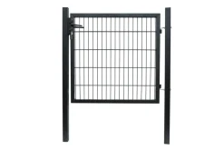 HORTUS Panelhegn|Havelåger|havelåge metal sort 100 x 100 cm sort pulverlakering