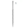 HORTUS Skruer|jordskrue galvaniseret stål Ø25 x 750 mm