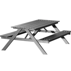 HORTUS Bord/Bænkesæt|model A bord-/bænkesæt til børn nonwood/aluminium sort