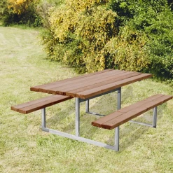 HORTUS Bord/Bænkesæt|NANNA Thermo bord-/bænkesæt 175 x 140 cm Træ