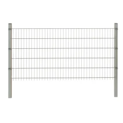 HORTUS Panelhegn|panelhegn dobbelttrådet galv. 201 x 103 cm Sølv
