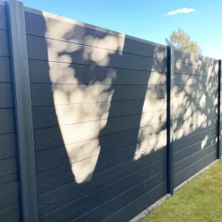 HORTUS Komposithegn|Premium Lucca komposithegn startsæt 121 x 190 cm Antracitgrå