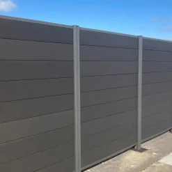 HORTUS Komposithegn|Royal Como komposithegn startsæt H165 x B192 cm Antracitgrå