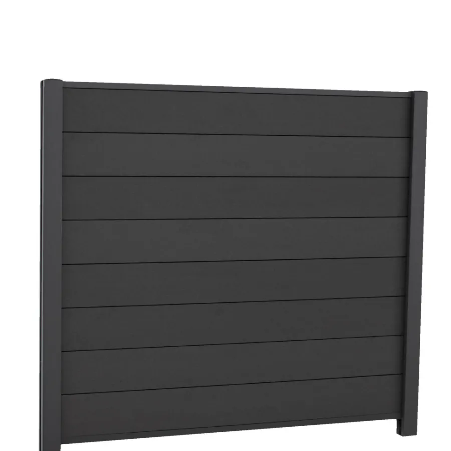 HORTUS Komposithegn|Royal Como komposithegn startsæt H165 x B192 cm Antracitgrå