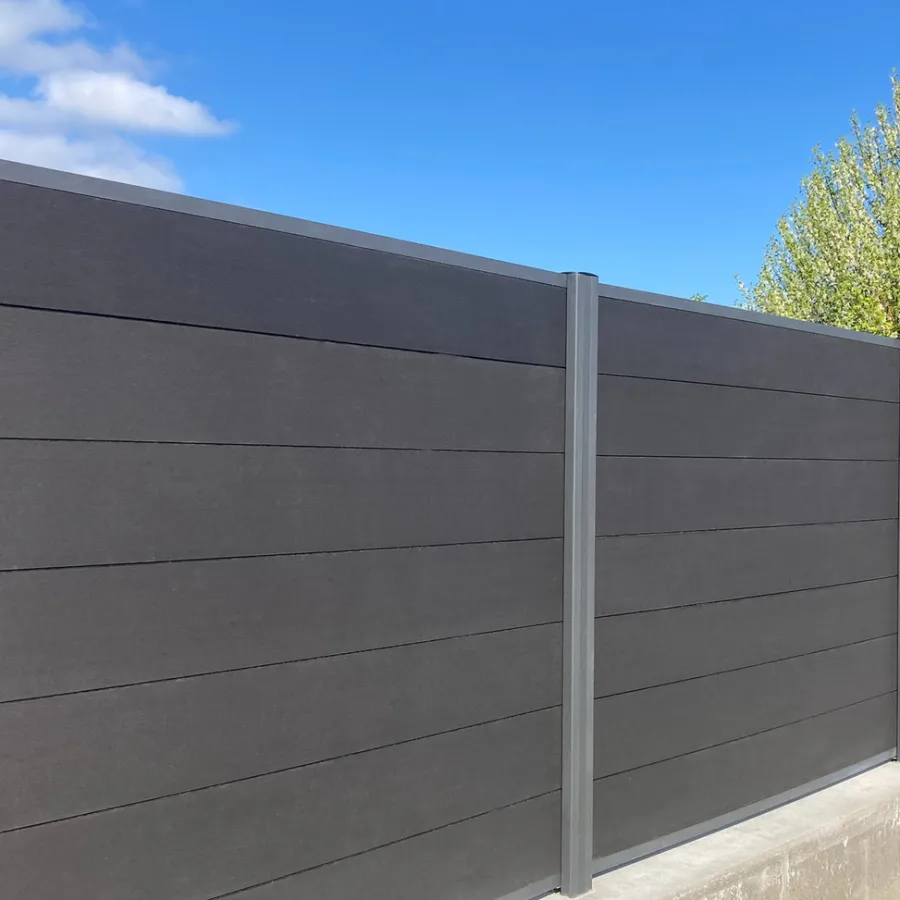 HORTUS Komposithegn|Royal Como komposithegn startsæt H165 x B192 cm Antracitgrå