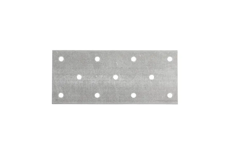 Bygningsbeslag|Hulplade 60 x 140 x 1,5 mm 10 stk.