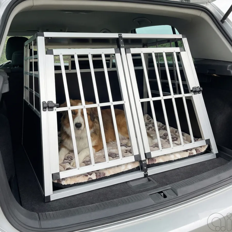 Bure|Hunde- Og Katteartikler|Hundebur til bil 2 døre