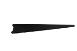 HOME it Vægskinner & Hyldeknægte|Hyldeknægt t/Rack system 37 cm sort