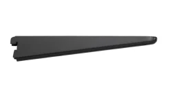 HOME it Vægskinner & Hyldeknægte|Hyldeknægt t/Rack system 27 cm sort