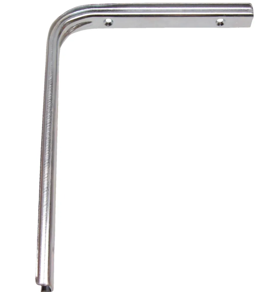 HOME it Vægskinner & Hyldeknægte|Hyldeknægt U-profil 200 x 250 mm galvaniseret