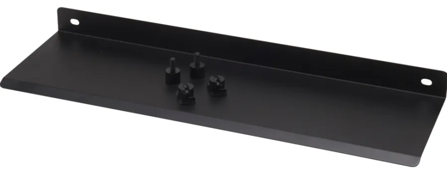 FibroTech Hylder|Akustikpaneler & Tilbehør|Hylde til akustikpanel 35,5 x 11 cm Sort
