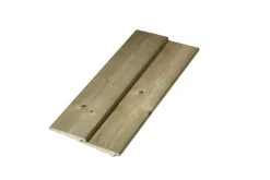 Klinkbeklædning|Imprægneret Træ|Imprægneret klinkbeklædning gran 25 x 125 x 3600 mm
