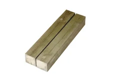 Imprægneret Træ|Imprægneret stolpe fyr 75 x 75 x 2700 mm