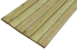 Imprægneret Træ|Terrassebrædder|Imp. terrassebrædder fyr 32 x 125 mm x 4,2 meter