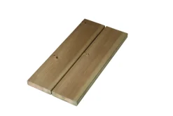 Imprægneret Træ|Terrassebrædder|Imp. terrassebrædder fyr 32 x 125 mm x 3 meter