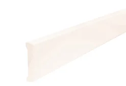 Hornbaek Lister|Indfatning glat plast hvid - 14 x 65 x 2200 mm
