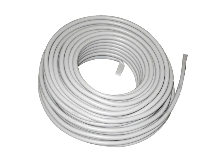Kabler & Ledninger|Installationskabel 3 x 1,5 mm² 50 meter halogenfrit Grå