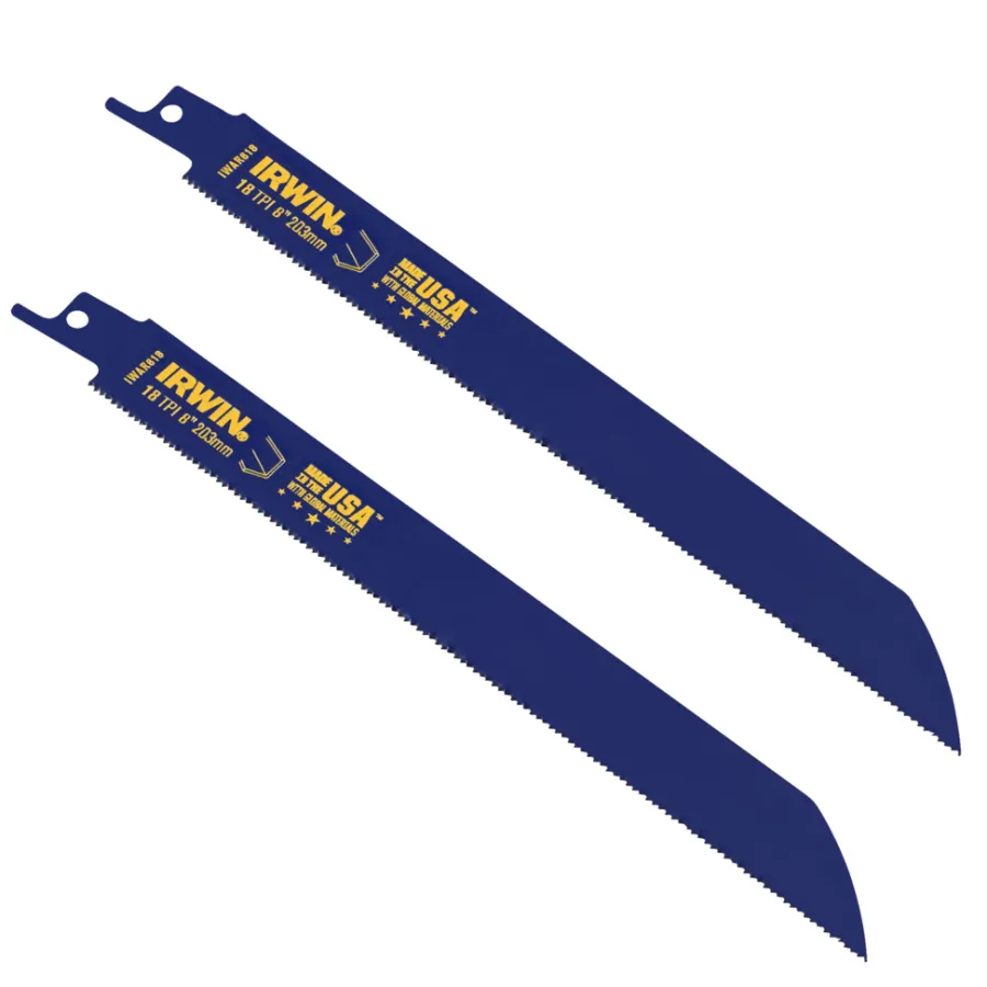 Irwin Savblade & -Klinger|bajonetsavsklinge t/metal 203 mm - 2 stk