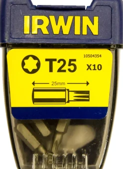 Irwin Bor & Bits|bits torx T25 - 10 stk.
