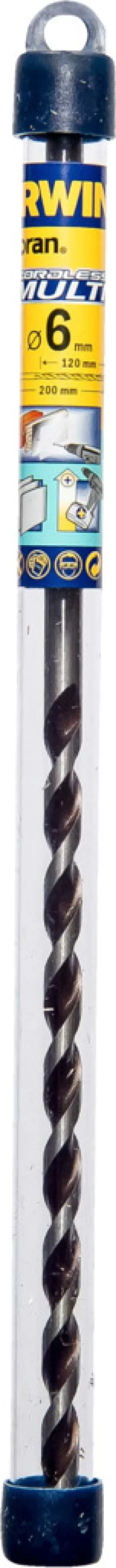 Irwin Bor & Bits|Cordless Multi bor Ø6 x 200 mm