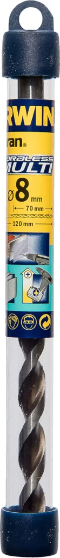 Irwin Bor & Bits|Cordless Multi bor Ø8 x 120 mm