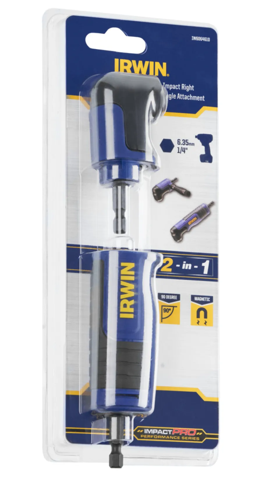 Irwin Bor & Bits|2-i-1 vinkelforsats 90°