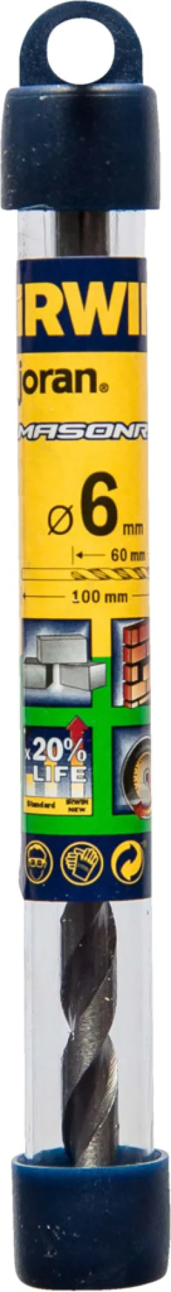 Irwin Bor & Bits|Masonry installationsbor Ø6 x 100 mm